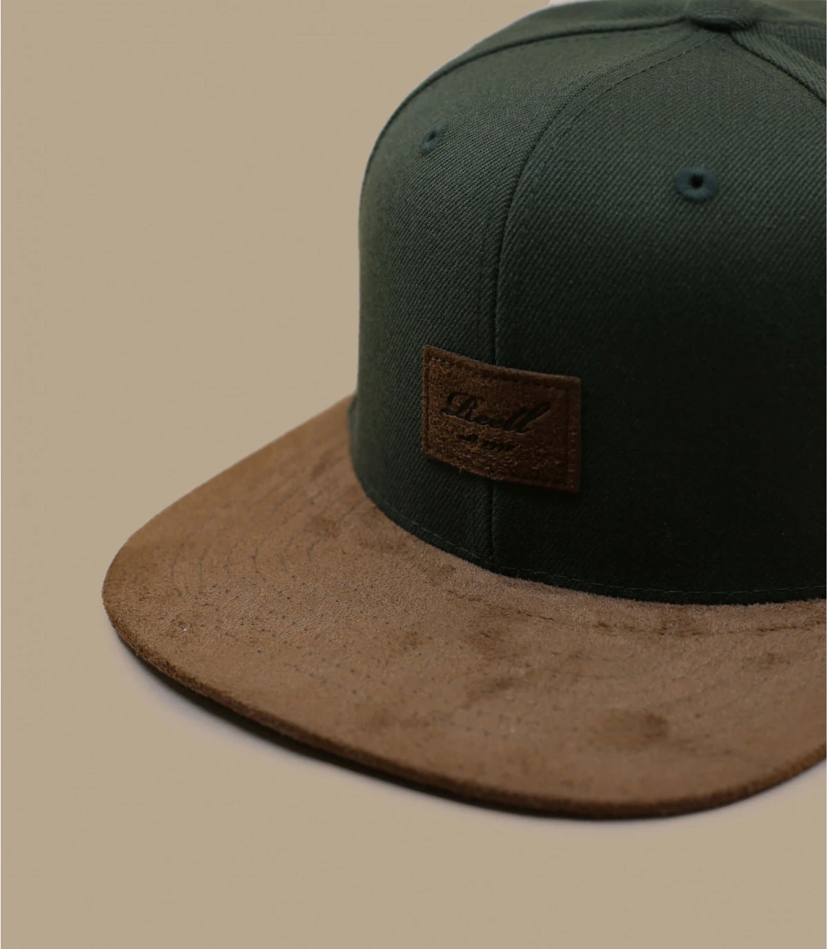 Reell Suede Cap Dark Olive 5 Reell Suede Cap Dark Olive – Image 3