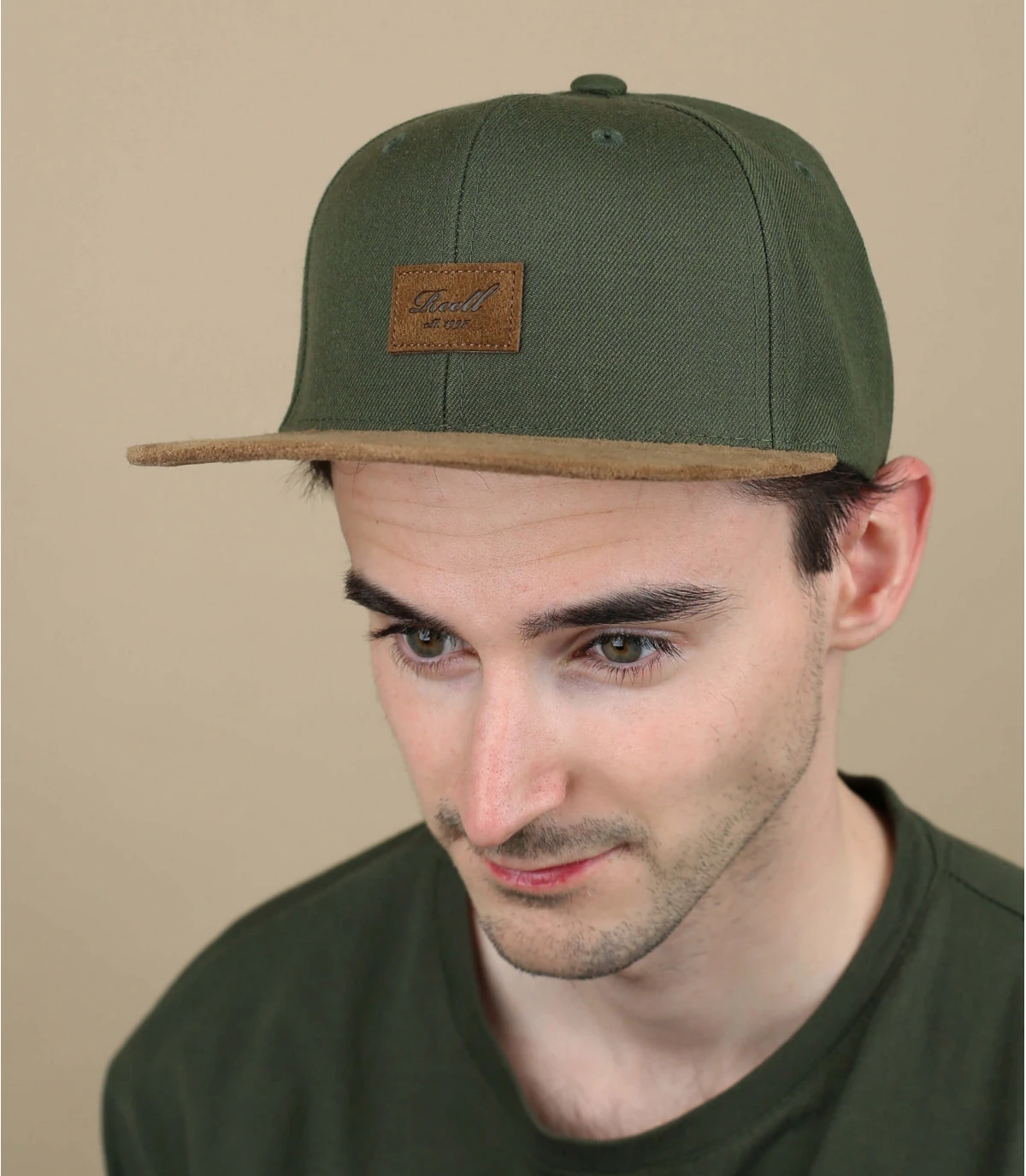 Reell Suede Cap Dark Olive 3 Reell Suede Cap Dark Olive