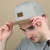 Reell Suede Cap Heather Light Grey 1 Reell Suede Cap Heather Light Grey -Monde Chapeau suede cap heather light grey