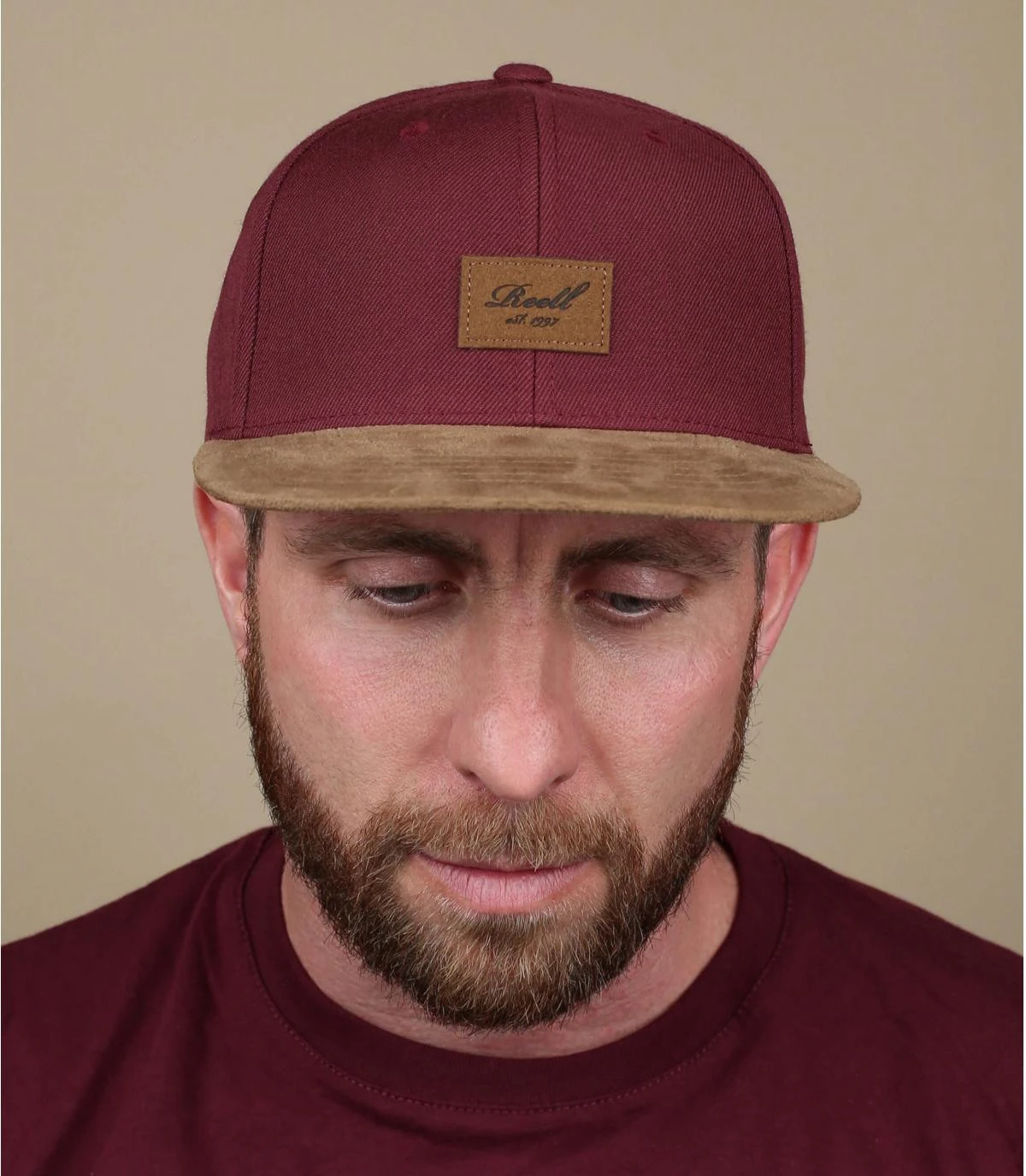 Reell Suede Cap Maroon 3 Reell Suede Cap Maroon