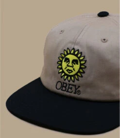 OBEY Sunshine Khaki Multi -Monde Chapeau sunshine khaki multi 2