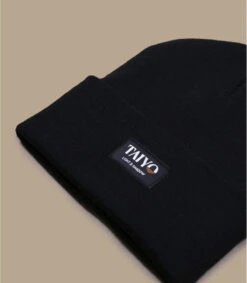 Tessy Cuff Beanie Black 7 Tessy Cuff Beanie Black -Monde Chapeau tessy cuff beanie black 2