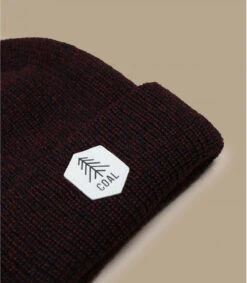 Coal The Scout Dark Burgundy 7 Coal The Scout Dark Burgundy -Monde Chapeau the scout dark burgundybonnet20revers20bordeaux20patch