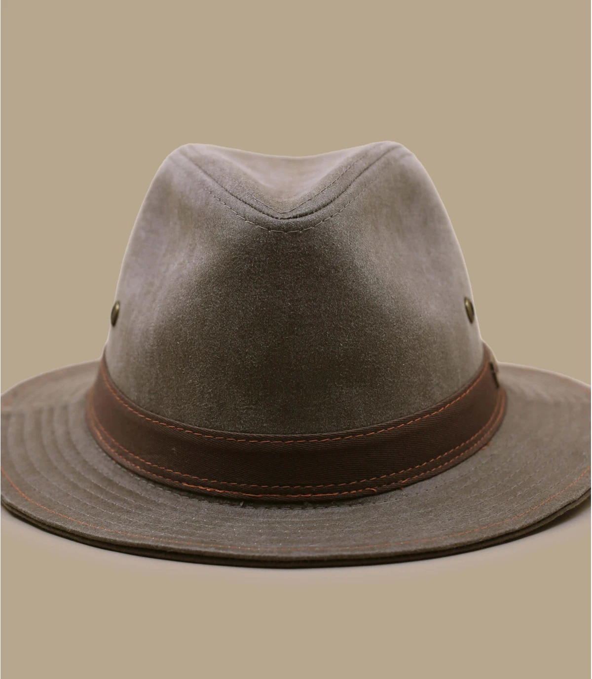 Stetson Traveller CO/PES Taupe 5 Stetson Traveller CO/PES Taupe – Image 3