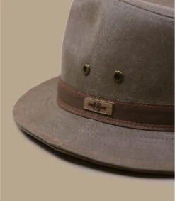 Stetson Traveller CO/PES Taupe 10 Stetson Traveller CO/PES Taupe -Monde Chapeau traveller co pes taupe 3