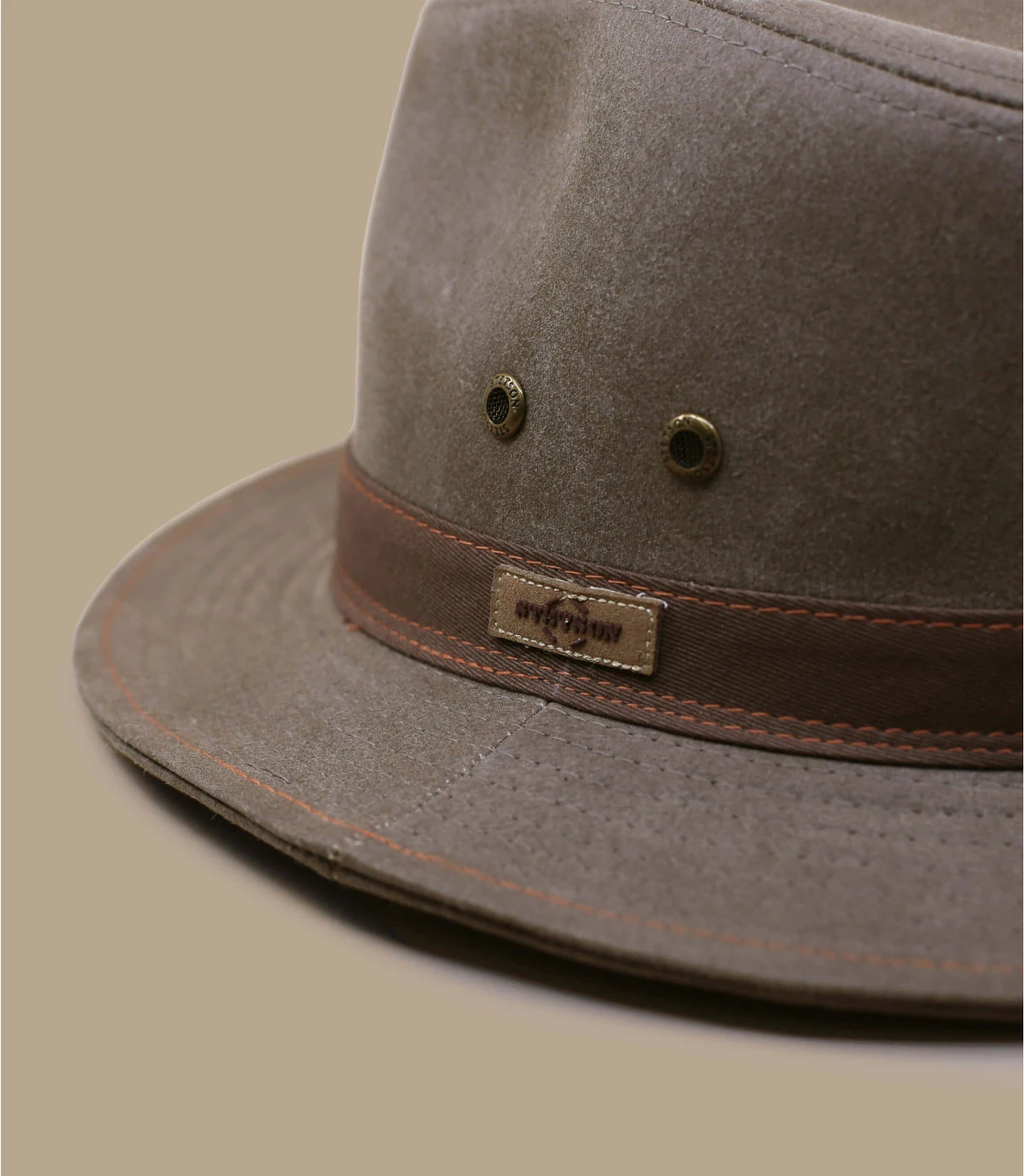 Stetson Traveller CO/PES Taupe 6 Stetson Traveller CO/PES Taupe – Image 4