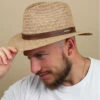 Stetson Traveller Raffia -Monde Chapeau traveller raffia