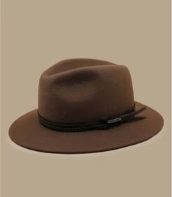 Stetson Traveller Woolfelt Camel -Monde Chapeau traveller woolfelt camel 1