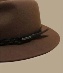 Stetson Traveller Woolfelt Camel -Monde Chapeau traveller woolfelt camel 2