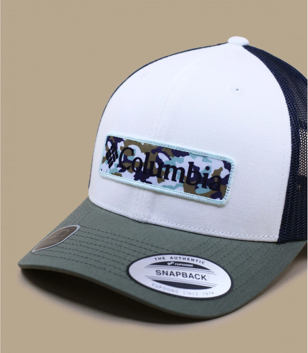 Columbia Trucker Camo Patch White Dark Montain Stone Green 5 Columbia Trucker Camo Patch White Dark Montain Stone Green – Image 3