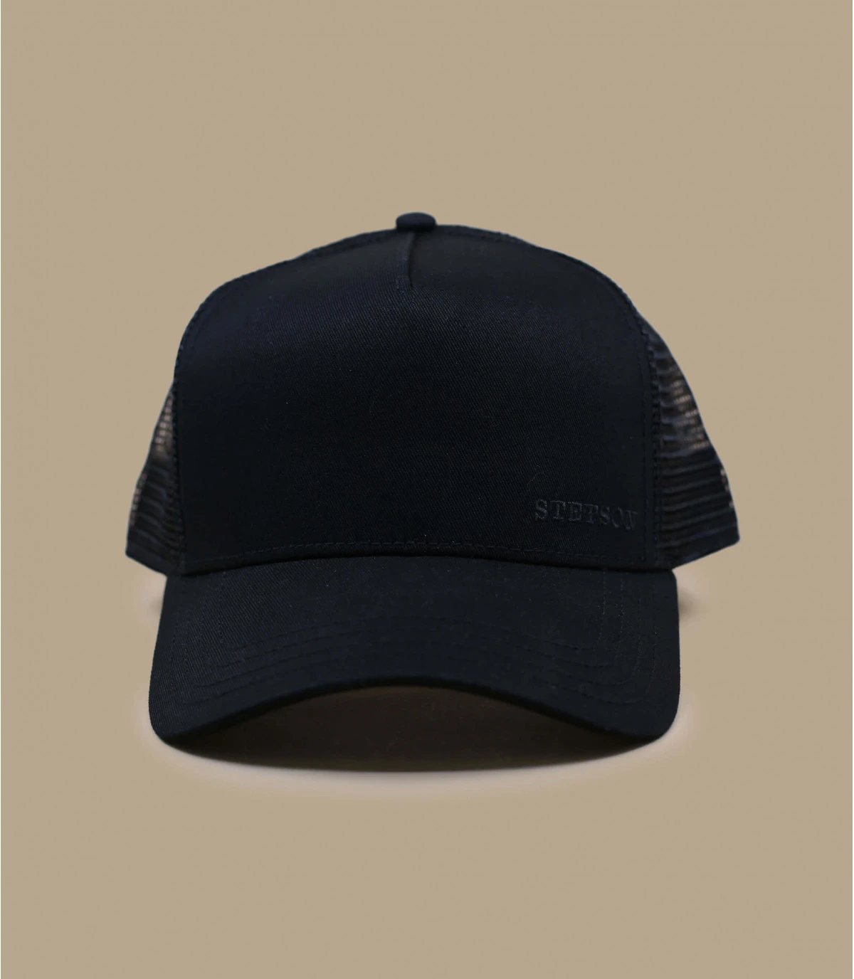 Stetson Trucker Cap Cotton Black 4 Stetson Trucker Cap Cotton Black – Image 2