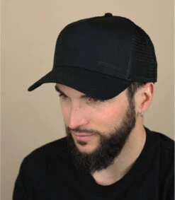 Stetson Trucker Cap Cotton Black