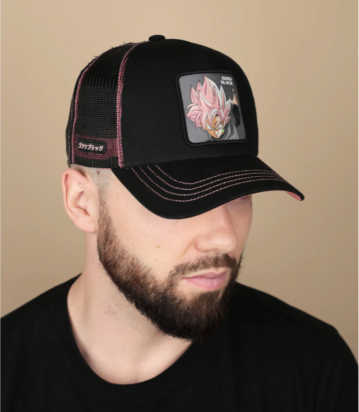 Capslab Trucker Dragon Ball Super Black 3 Capslab Trucker Dragon Ball Super Black