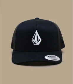 Volcom Trucker Full Stone Cheese Black 9 Volcom Trucker Full Stone Cheese Black -Monde Chapeau trucker full stone cheese black 1