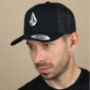 Volcom Trucker Full Stone Cheese Black