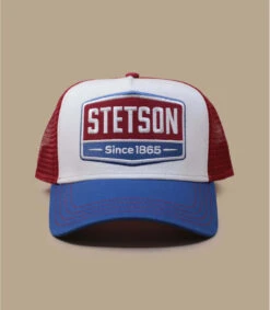 Stetson Trucker Gasoline Rouge 9 Stetson Trucker Gasoline Rouge -Monde Chapeau trucker gasoline rouge