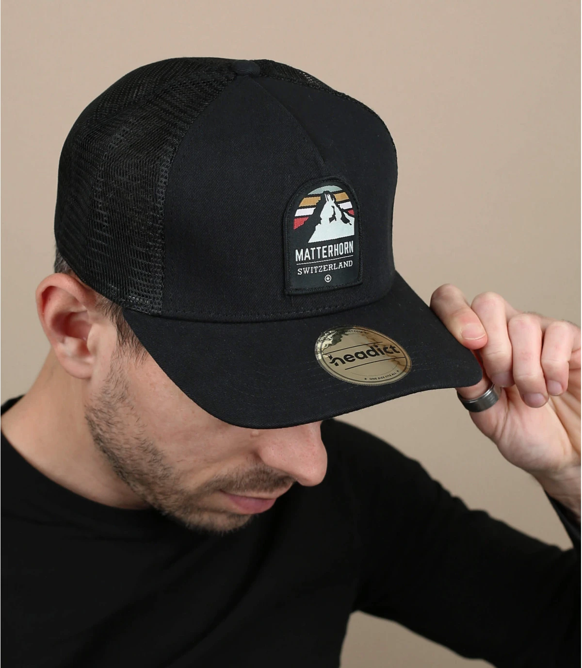 Trucker Matterhorn Black 3 Trucker Matterhorn Black