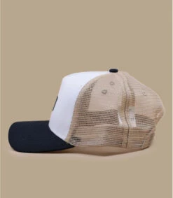 Under Suede Trucker Offwhite -Monde Chapeau under suede trucker offwhite 3