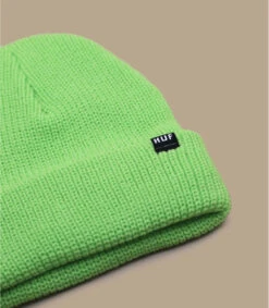 HUF Usual Beanie Green 7 HUF Usual Beanie Green -Monde Chapeau usual beanie green 2