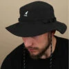 Kangol Utility Cords Jungle Black 1 Kangol Utility Cords Jungle Black -Monde Chapeau utility cords jungle black