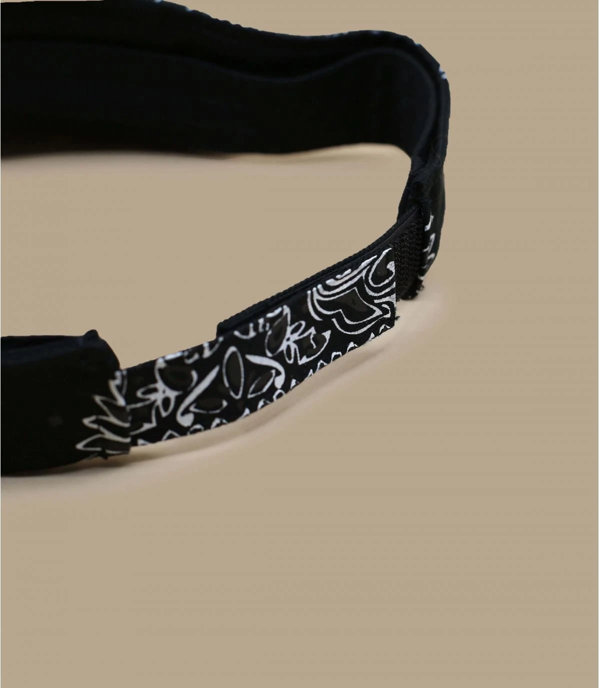 Flexfit Visière Bandana Black 5 Flexfit Visière Bandana Black – Image 3