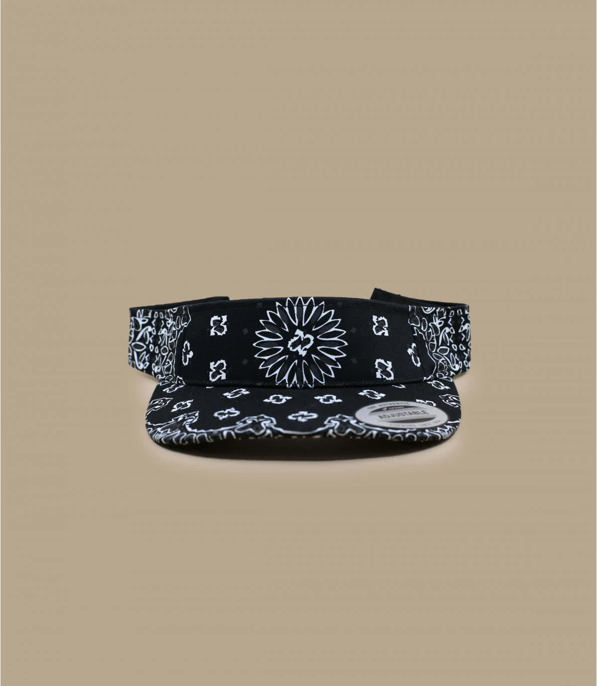Flexfit Visière Bandana Black 3 Flexfit Visière Bandana Black