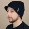 Visor Beanie Navy 1 Visor Beanie Navy -Monde Chapeau visor beanie navy