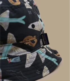Patagonia Wavefarer Bucket Fly 50 Ink Black 8 Patagonia Wavefarer Bucket Fly 50 Ink Black -Monde Chapeau wavefarer bucket fly 50 ink black 2