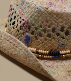 Stetson Western Raffia Natural 12 Stetson Western Raffia Natural -Monde Chapeau western raffia natural 3