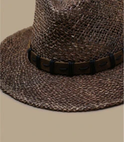 Stetson Western Seagrass Brown -Monde Chapeau western seagrass brown 2