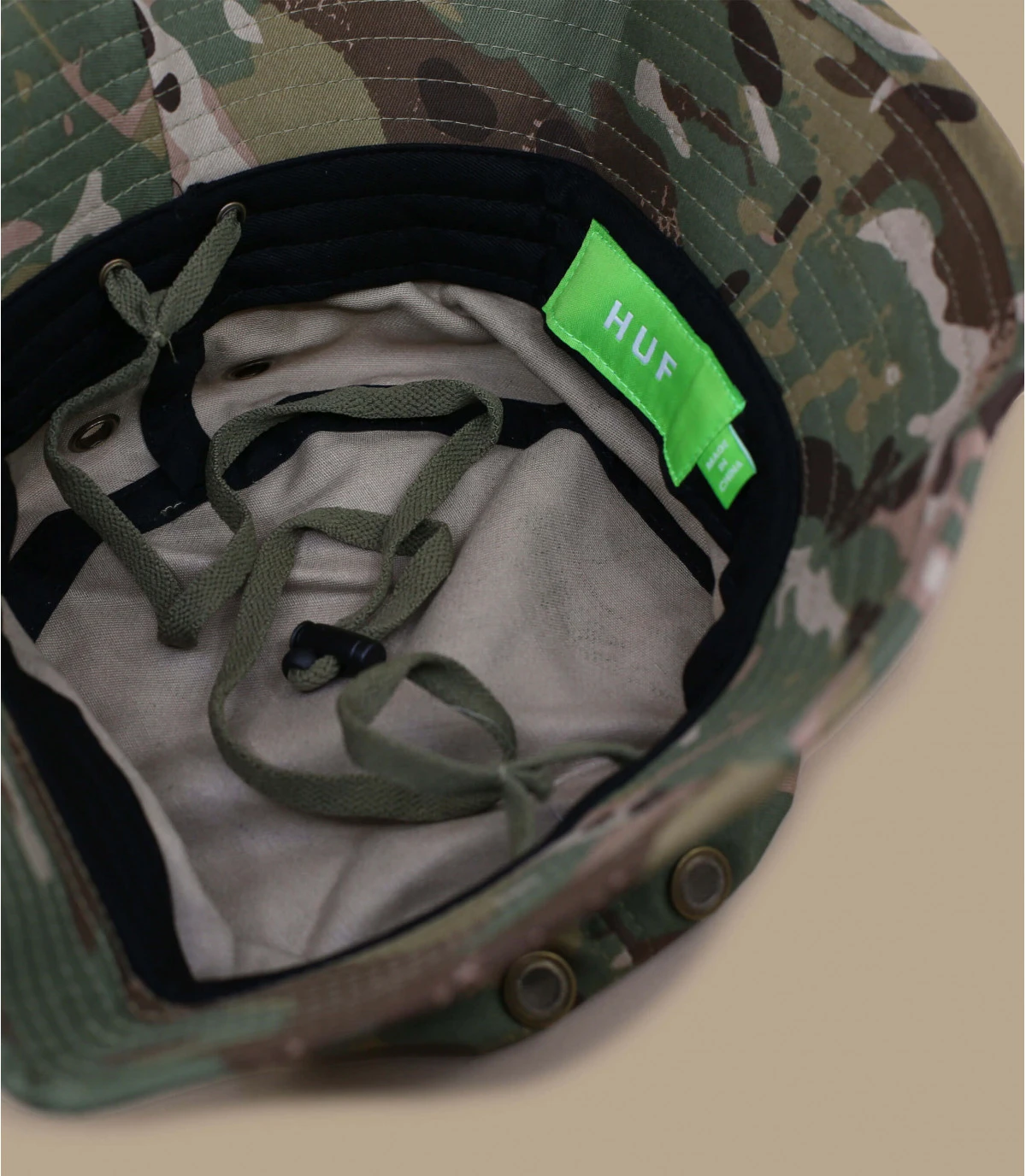 HUF Wild Out Camo Boonie 7 HUF Wild Out Camo Boonie – Image 5