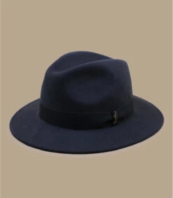 Borsalino Wool Felt Anthracite 8 Borsalino Wool Felt Anthracite -Monde Chapeau wool felt anthracite 1