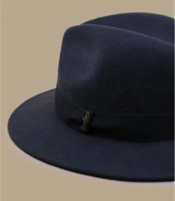 Borsalino Wool Felt Anthracite 10 Borsalino Wool Felt Anthracite -Monde Chapeau wool felt anthracite 3