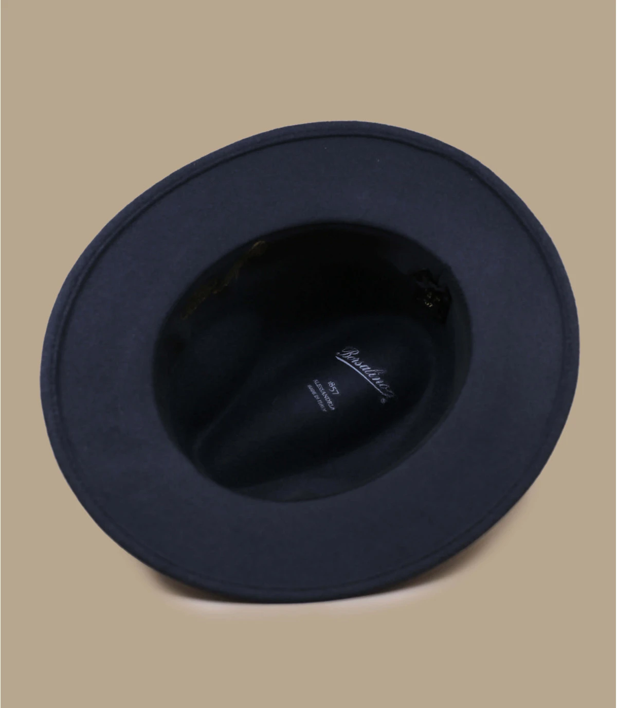 Borsalino Wool Felt Anthracite 7 Borsalino Wool Felt Anthracite – Image 5