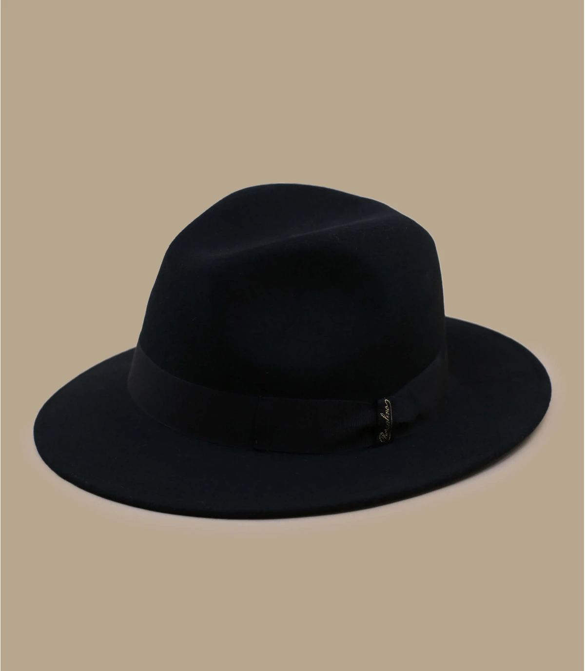 Borsalino Wool Felt Black 4 Borsalino Wool Felt Black – Image 2