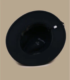 Borsalino Wool Felt Black 11 Borsalino Wool Felt Black -Monde Chapeau wool felt black 4