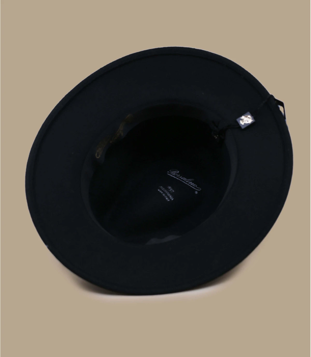 Borsalino Wool Felt Black 7 Borsalino Wool Felt Black – Image 5