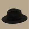 Borsalino Wool Felt Brown 2 Borsalino Wool Felt Brown -Monde Chapeau wool felt brown