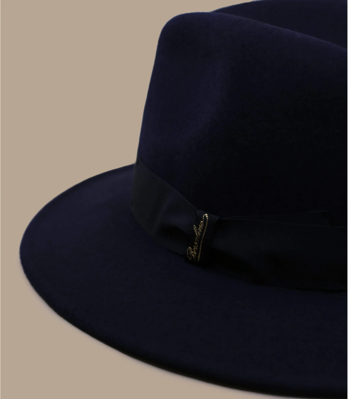 Borsalino Wool Felt Navy 6 Borsalino Wool Felt Navy – Image 4