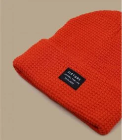 Picture York Beanie Orange 7 Picture York Beanie Orange -Monde Chapeau york beanie orange 2